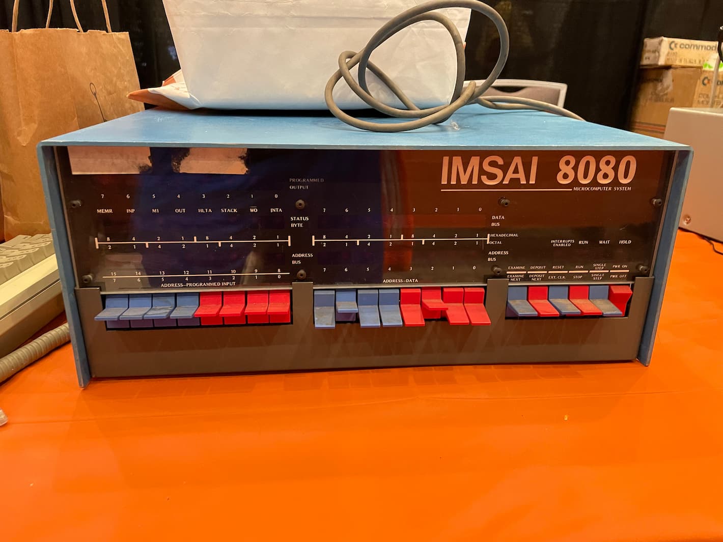 An IMSAI 8080.