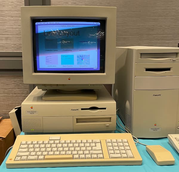 A Power Macintosh 7500/100 running Copland D11E4