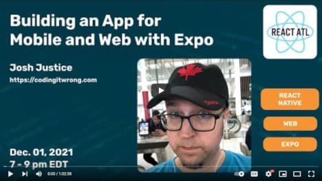 Building an App for Mobile and Web with Expo